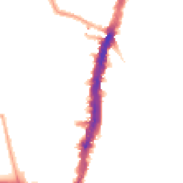 Night-time road noise heatmap for SW16 1BS