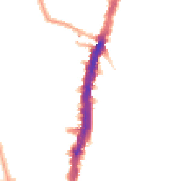 Night-time road noise heatmap for SW16 1DN
