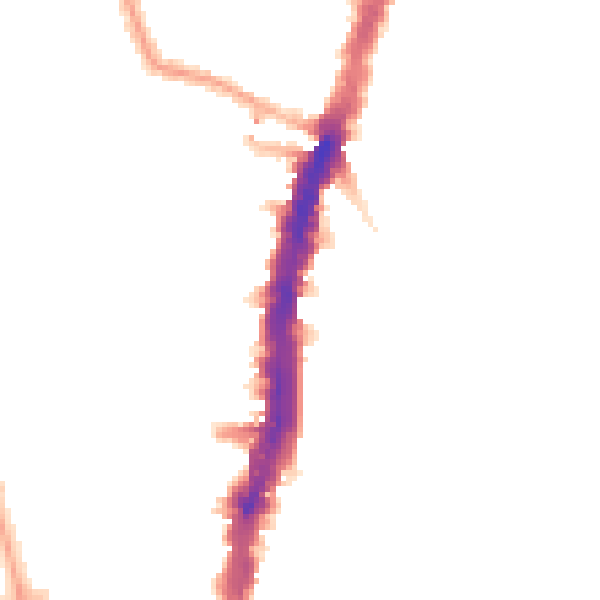 Night-time road noise heatmap for SW16 1DR