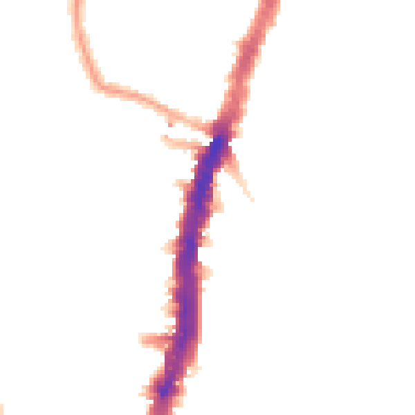 Night-time road noise heatmap for SW16 1DX