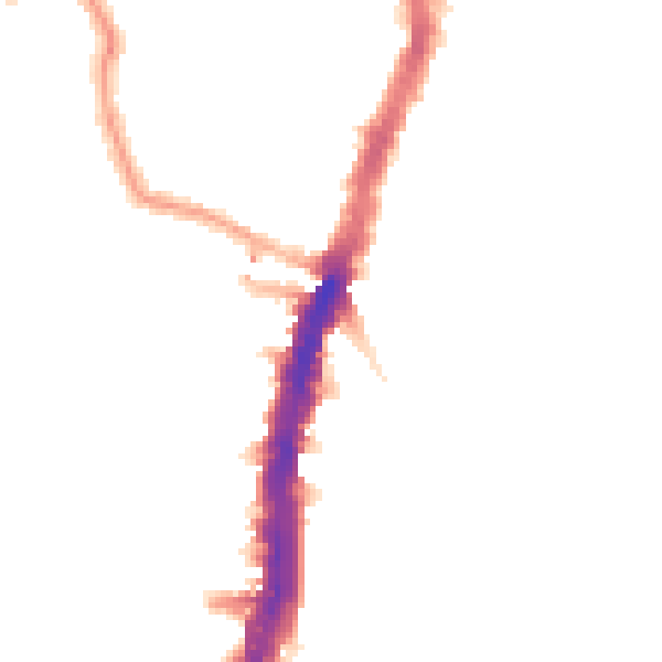 Night-time road noise heatmap for SW16 1EG