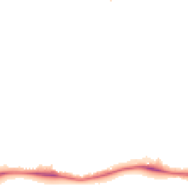 Night-time road noise heatmap for SW16 2AJ