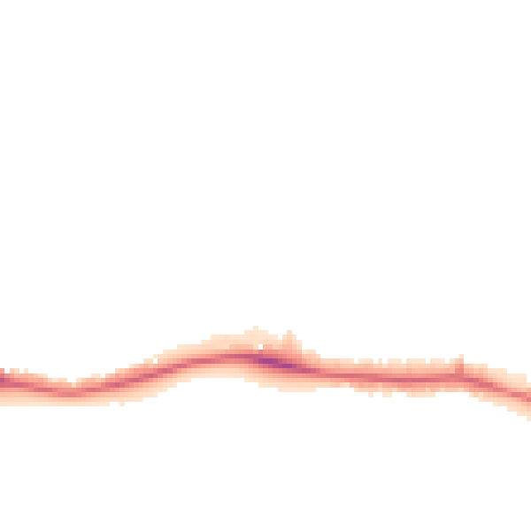 Night-time road noise heatmap for SW16 2JB