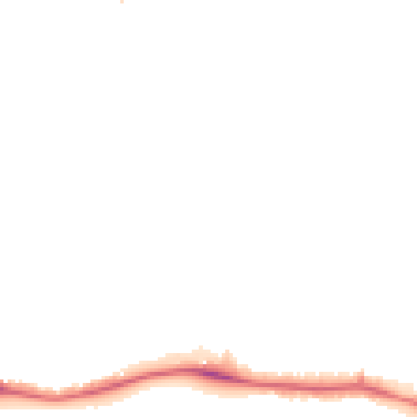 Night-time road noise heatmap for SW16 2QJ