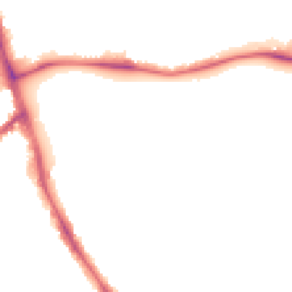 Night-time road noise heatmap for SW16 3DE