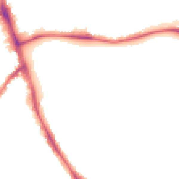Night-time road noise heatmap for SW16 3DW