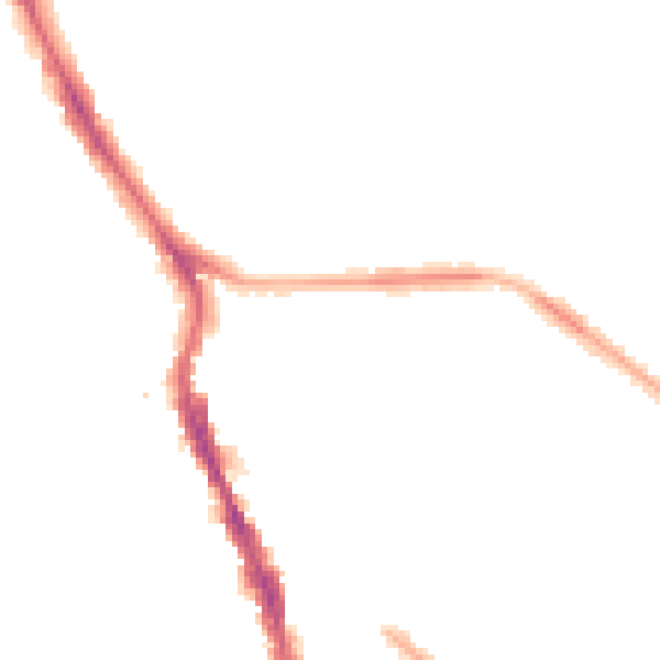 Night-time road noise heatmap for SW16 3LS