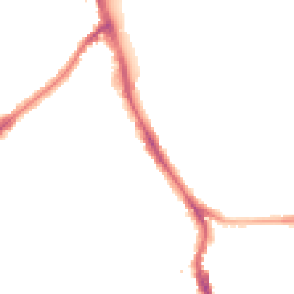 Night-time road noise heatmap for SW16 3QF