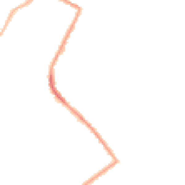 Night-time road noise heatmap for SW16 4HW