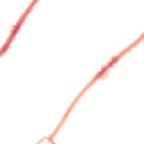 Night-time road noise heatmap for SW16 5AE