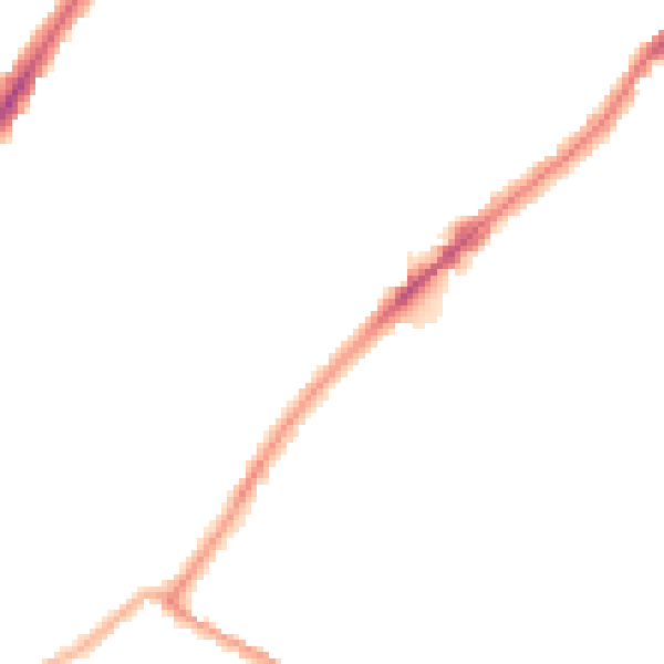 Night-time road noise heatmap for SW16 5AX