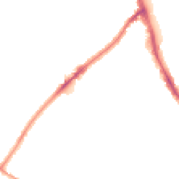 Night-time road noise heatmap for SW16 5BY
