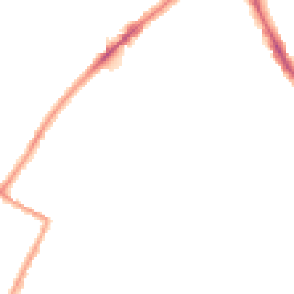 Night-time road noise heatmap for SW16 5DZ