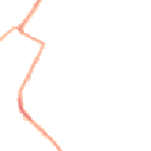 Night-time road noise heatmap for SW16 5HD