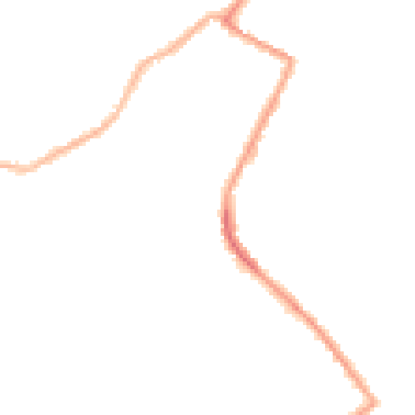 Night-time road noise heatmap for SW16 5JN