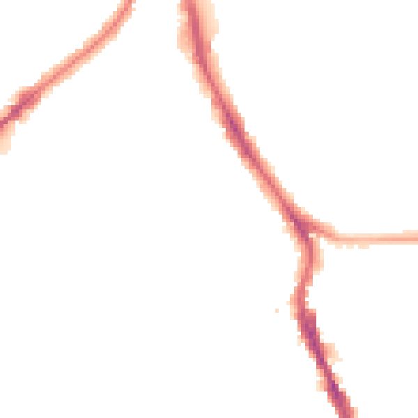 Night-time road noise heatmap for SW16 5LY