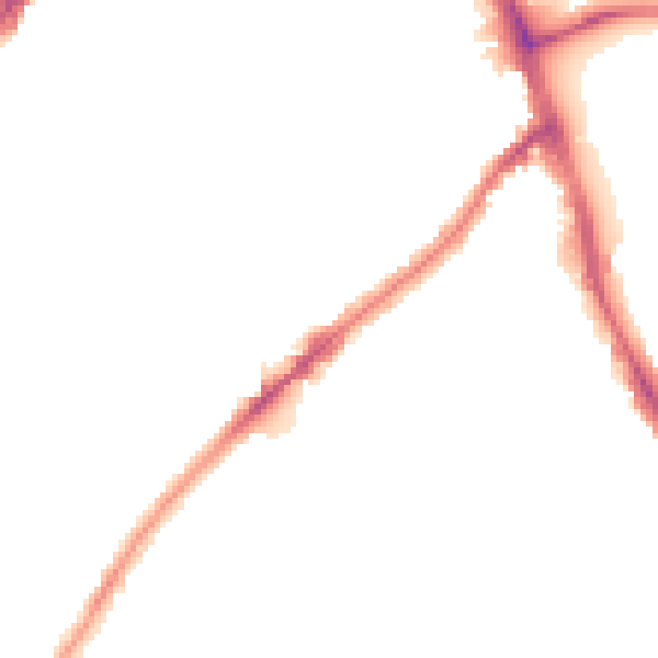 Night-time road noise heatmap for SW16 5NP