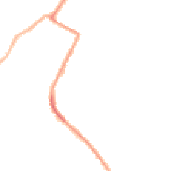 Night-time road noise heatmap for SW16 5PJ