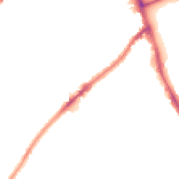 Night-time road noise heatmap for SW16 5SD