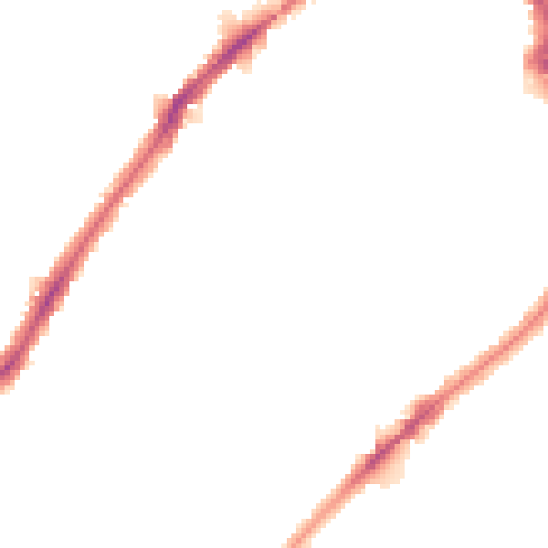 Night-time road noise heatmap for SW16 6BB