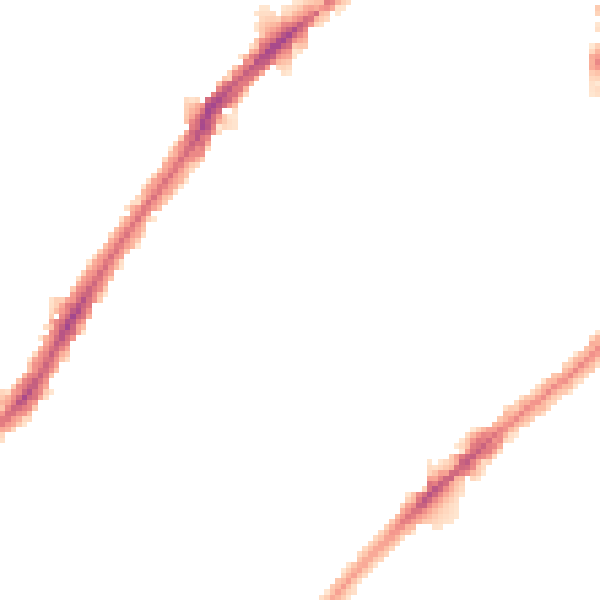 Night-time road noise heatmap for SW16 6BJ