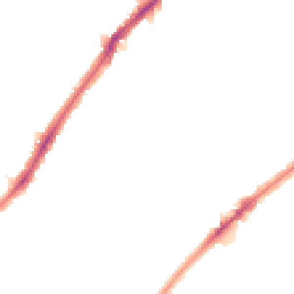 Night-time road noise heatmap for SW16 6DD