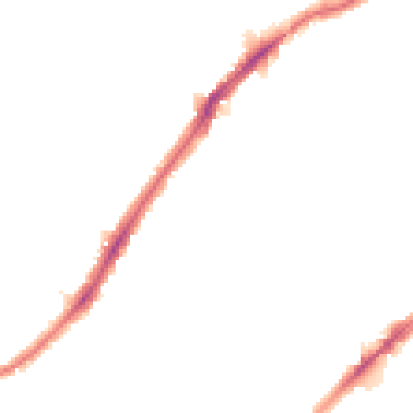 Night-time road noise heatmap for SW16 6DP