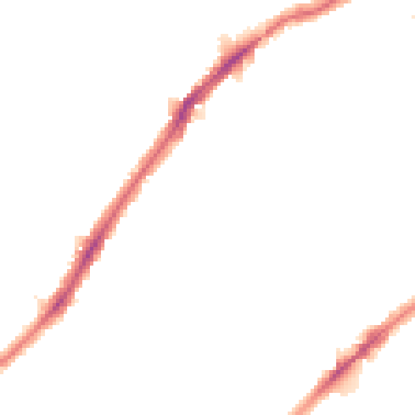 Night-time road noise heatmap for SW16 6DS
