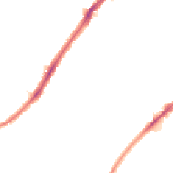 Night-time road noise heatmap for SW16 6DU
