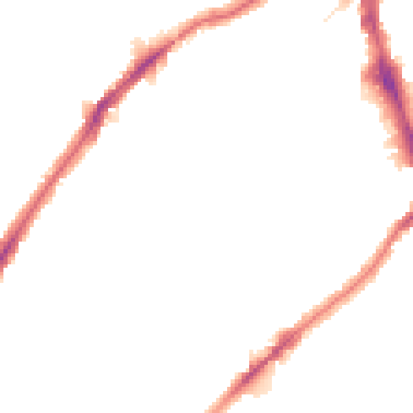 Night-time road noise heatmap for SW16 6EA
