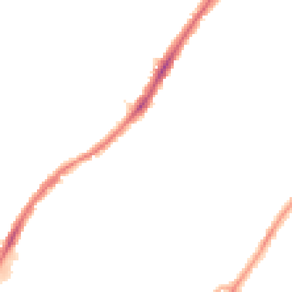 Night-time road noise heatmap for SW16 6PF