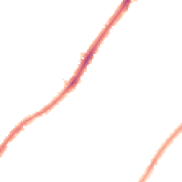 Night-time road noise heatmap for SW16 6QA