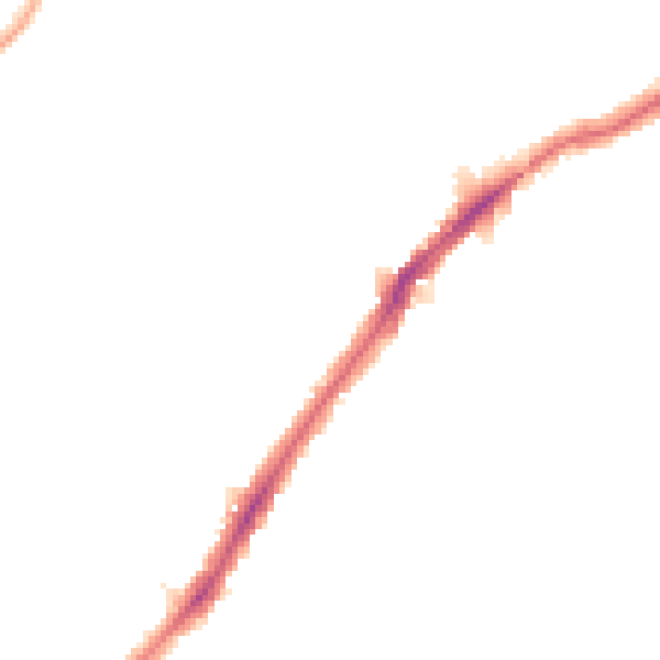 Night-time road noise heatmap for SW16 6RF