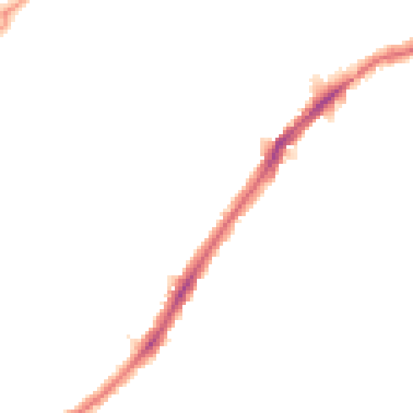 Night-time road noise heatmap for SW16 6RG