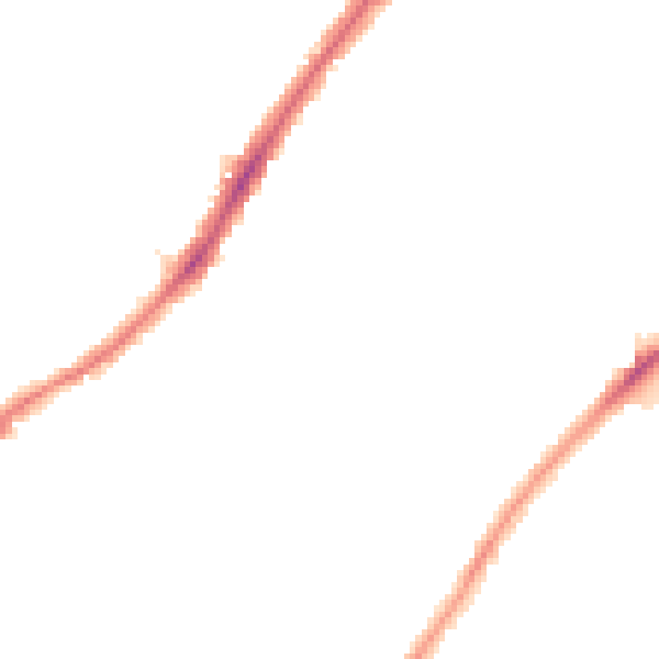 Night-time road noise heatmap for SW16 6YA