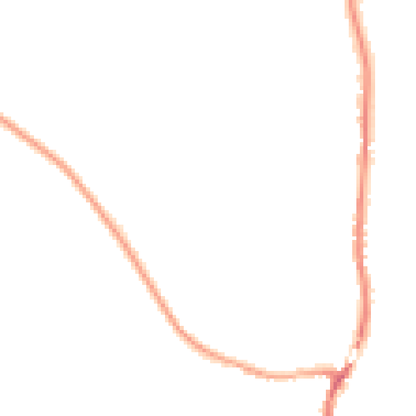 Night-time road noise heatmap for SY1 2NJ