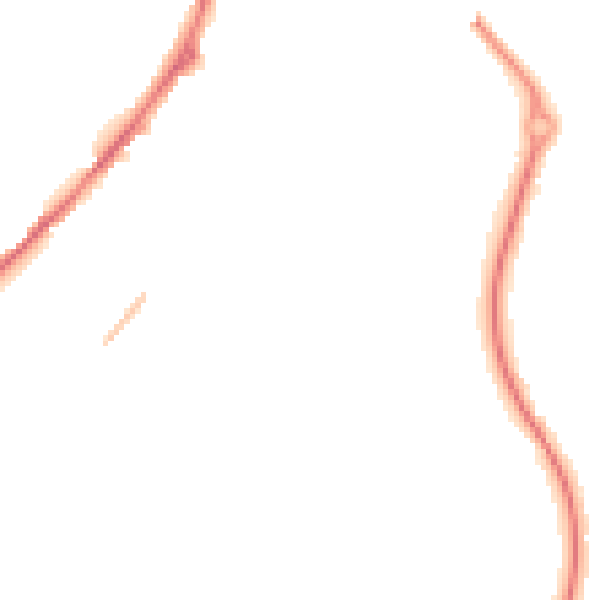 Night-time road noise heatmap for SY1 2TP