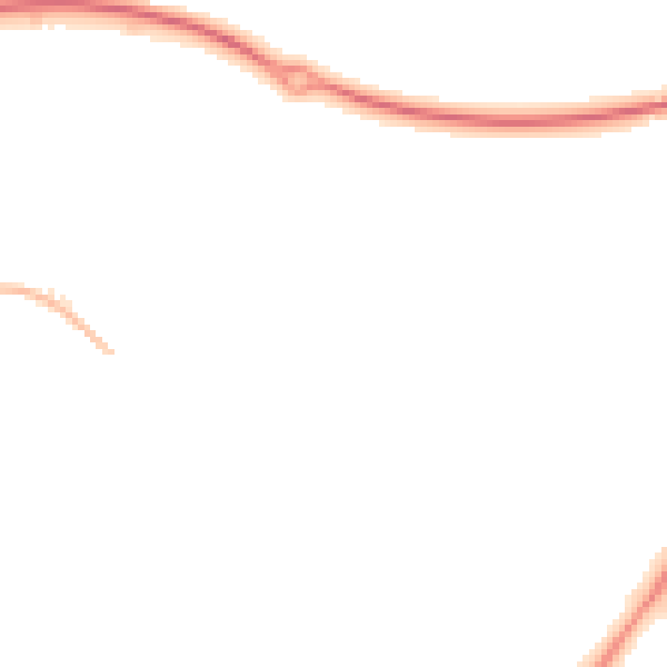 Night-time road noise heatmap for SY1 3TH