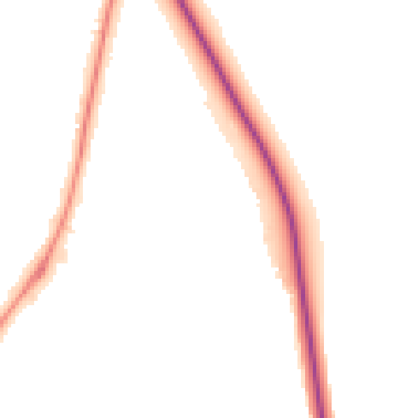 Night-time road noise heatmap for SY1 4FD