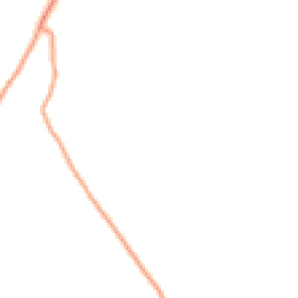 Daytime road noise heatmap for SY3 0BB