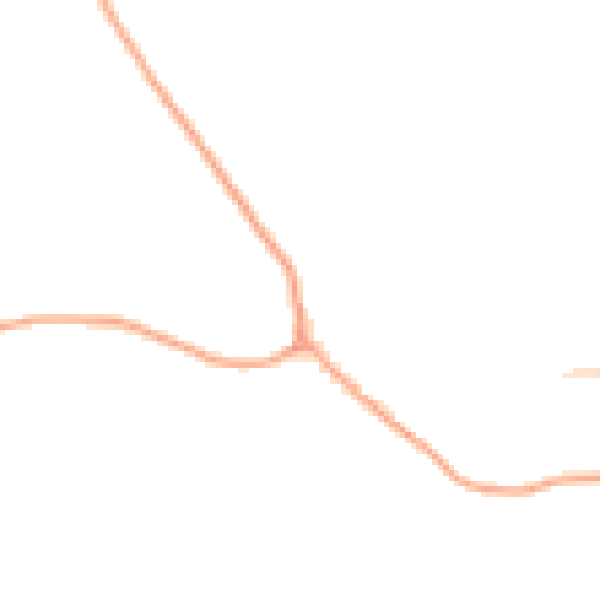 Daytime road noise heatmap for SY3 0BN