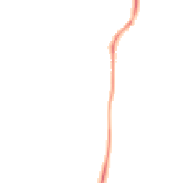 Night-time road noise heatmap for SY3 0EP