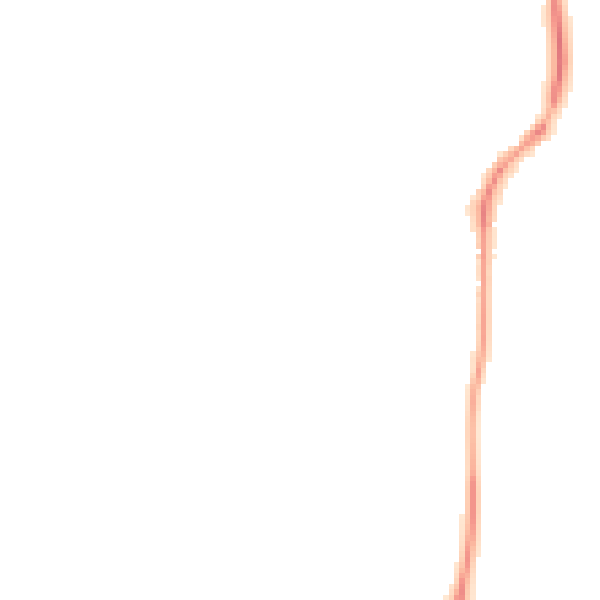 Night-time road noise heatmap for SY3 0ES