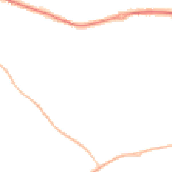 Night-time road noise heatmap for SY3 5NA