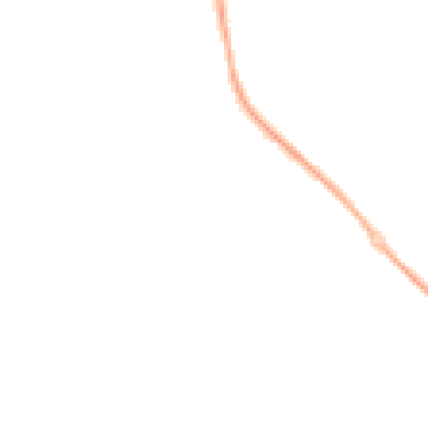 Night-time road noise heatmap for SY3 6AH