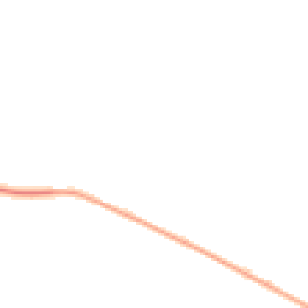Night-time road noise heatmap for SY3 8ET