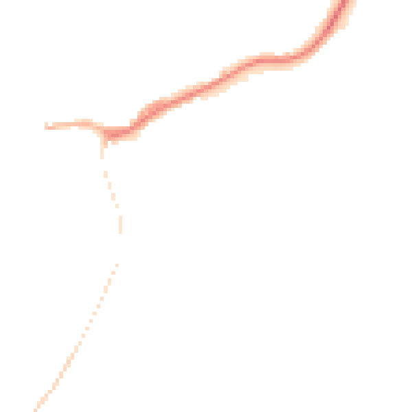 Night-time road noise heatmap for SY5 0BZ