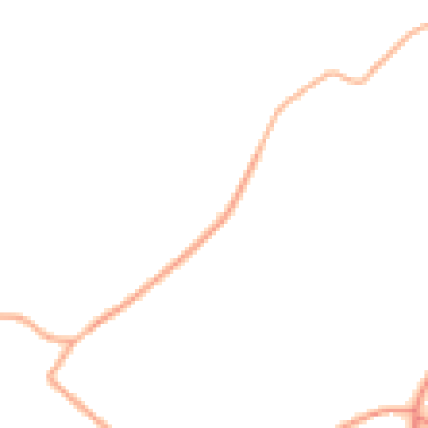 Daytime road noise heatmap for SY5 0DN