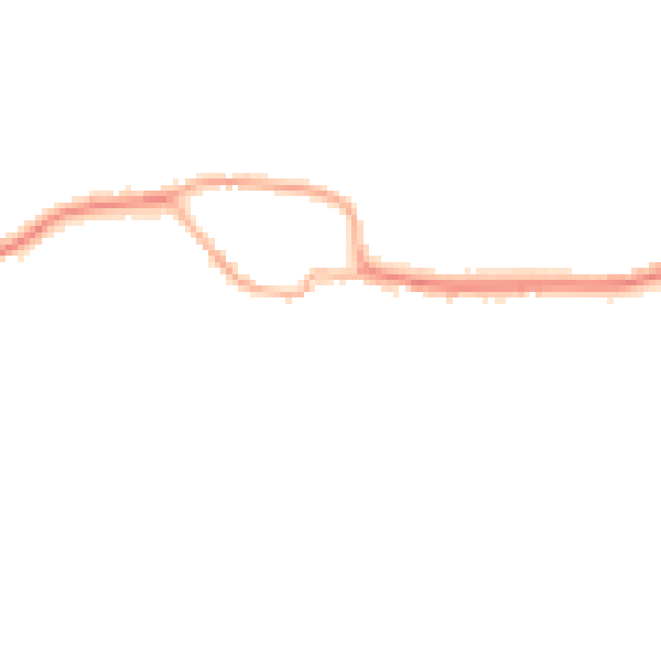 Night-time road noise heatmap for SY5 0RE