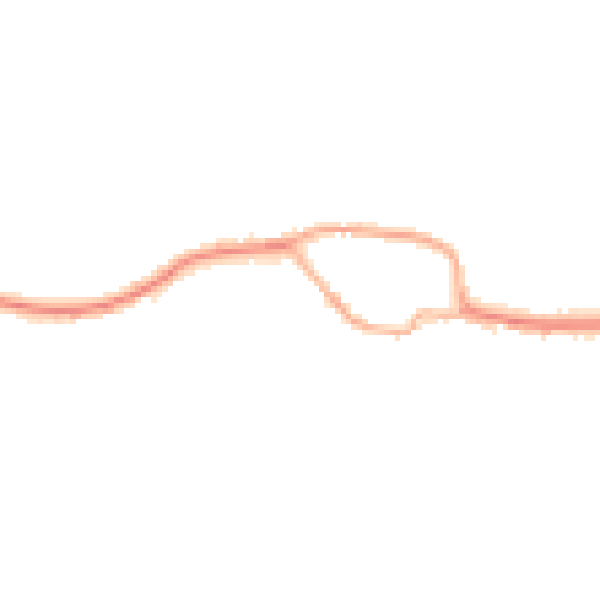 Night-time road noise heatmap for SY5 0SB